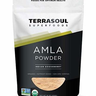 Terrasoul Superfoods Organic Amla Berry Powder (Indian Gooseberry) -  16 Oz
